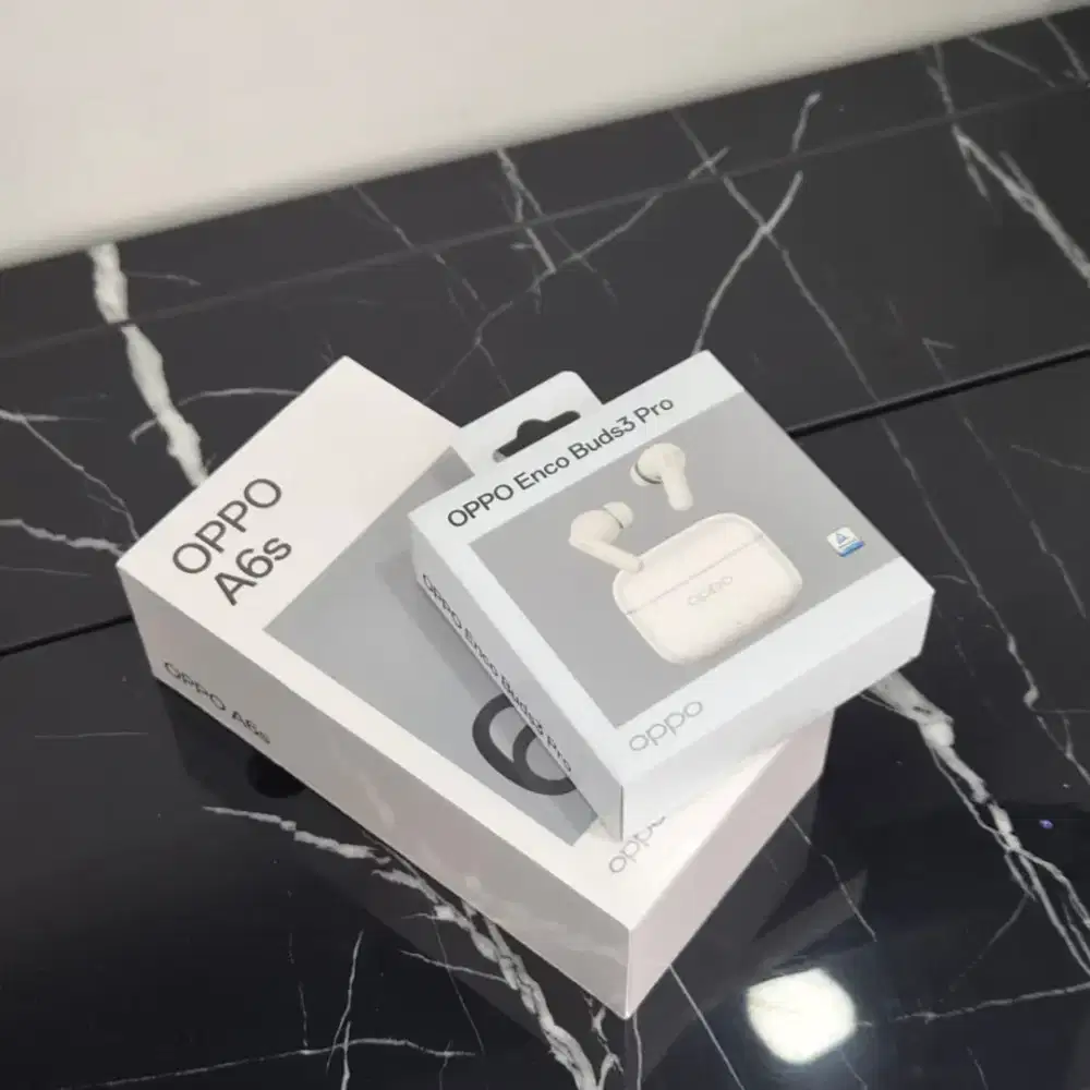 Promo spesial bulan ini Oppo A6s free Enco Buds3 Pro