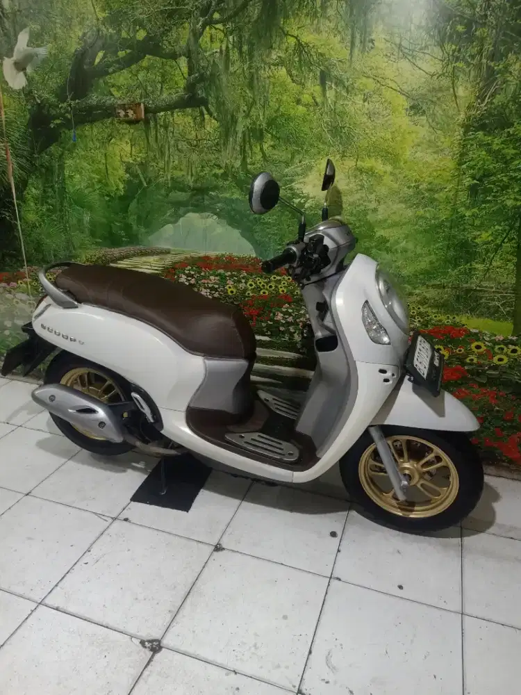 Honda Scoopy prestige th 2021 original istimewa gress