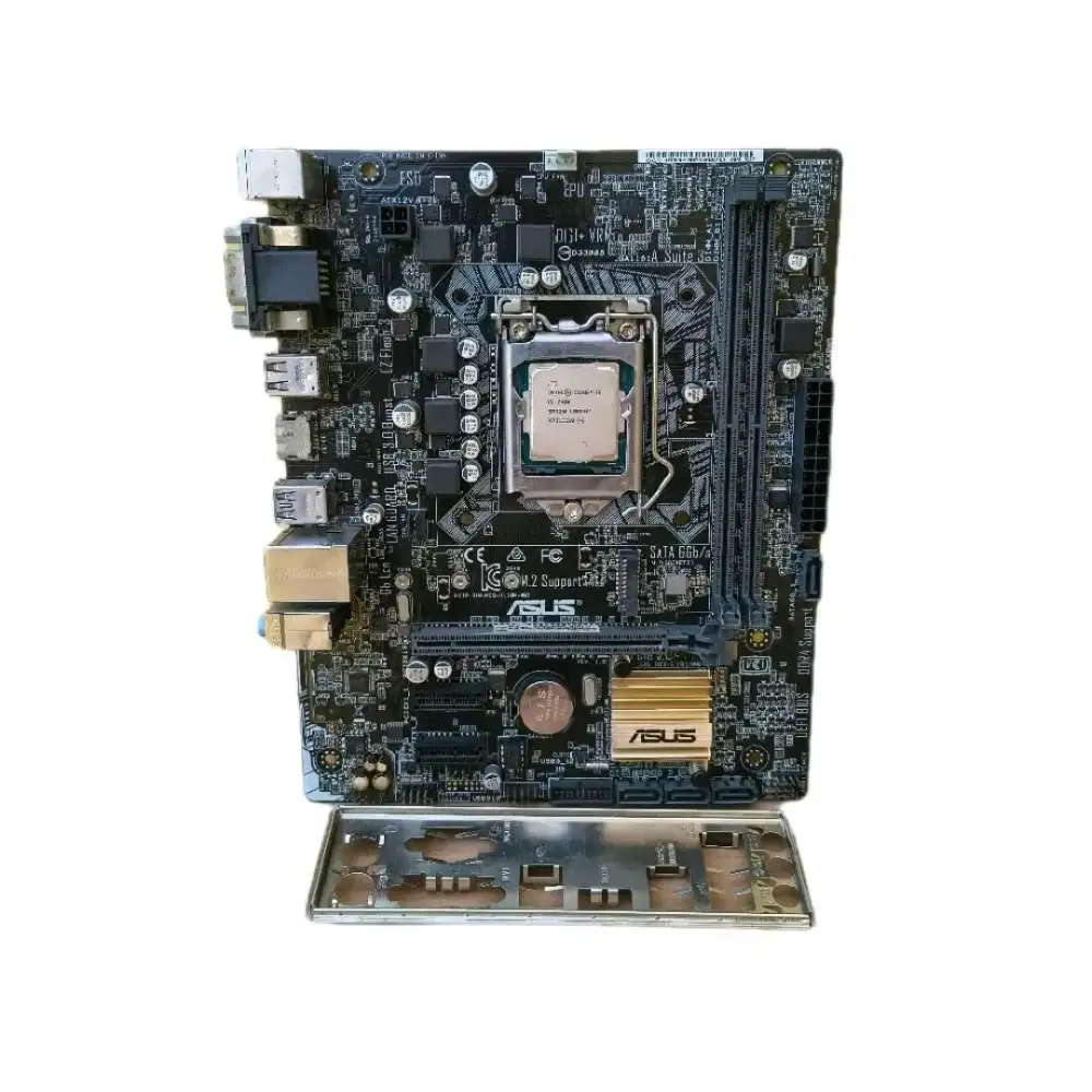 .:: MOBO H110 MATX DDR4 SUPPORT GEN 6 7 LGA 1151 READY SLOT HDMI  ::.