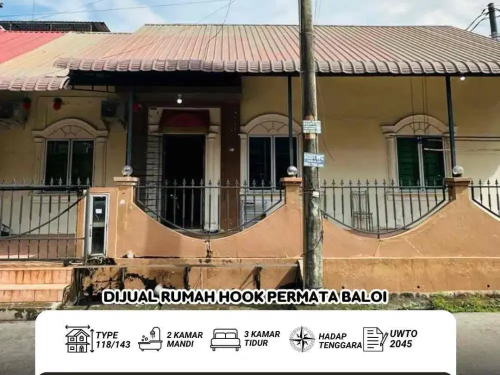 Dijual Rumah Permata Baloi
