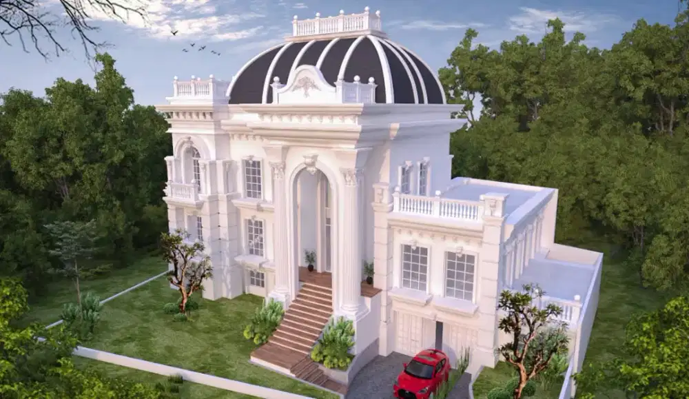 Jasa arsitek Desain rumah RAB IMB PBG interior Free Survey sejak 2004