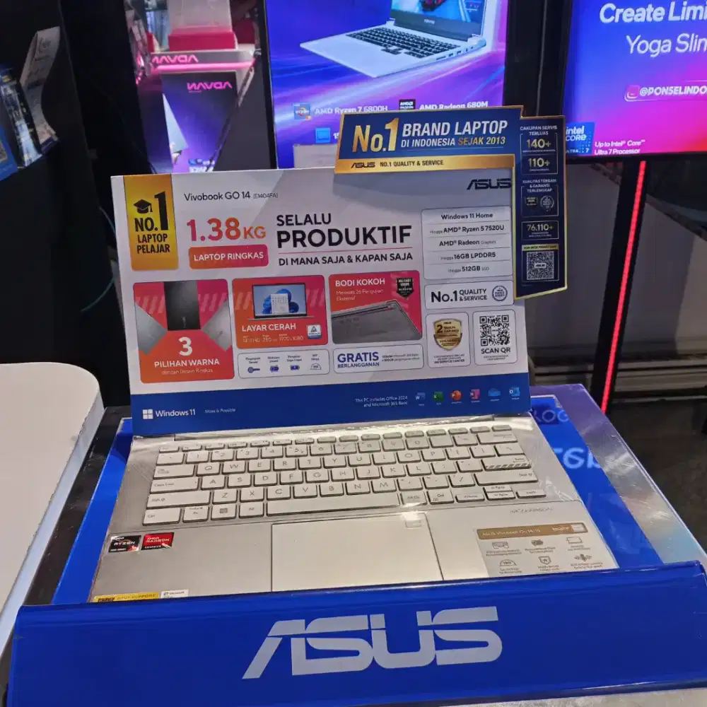 Laptop PC Asuz Baru New