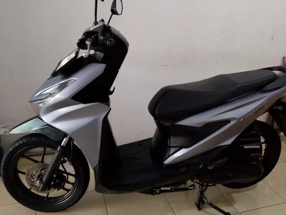 Beat New Deluxe 2024 silver.Plat Medan.sehat Terawat