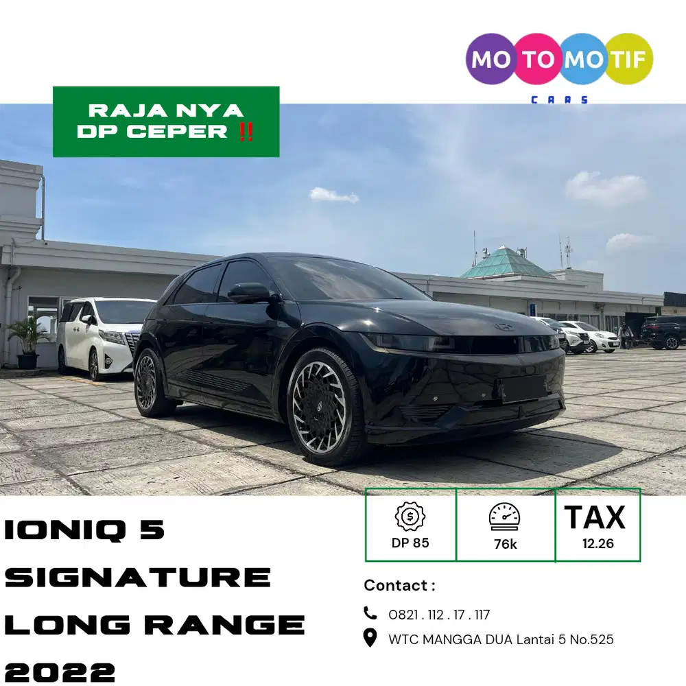 [ DP 21 ] IONIQ 5 SIGNATURE LONG RANGE 2022