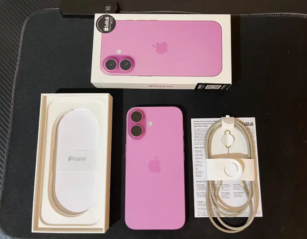 Iphone 16 128gb garansi on