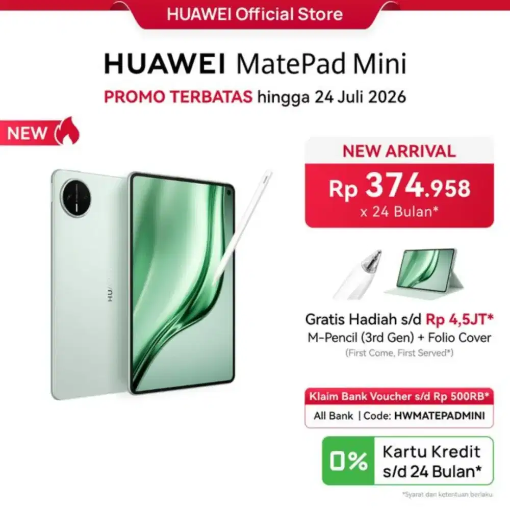 Huawei matepad mini NEW