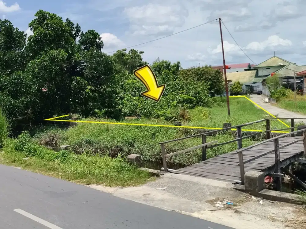 Ke Jl. Paus Hanya 100-an m, Tanah Dijual: SHM