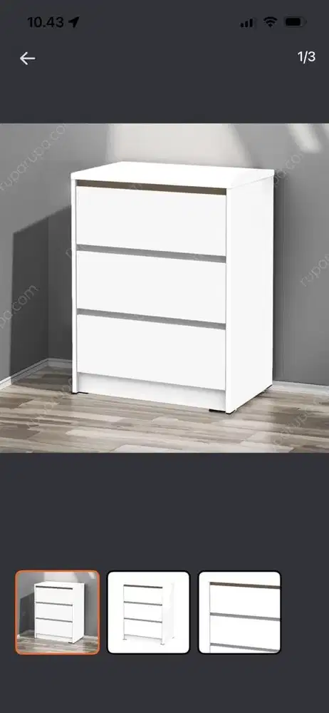 Rana drawer 3 tingkat