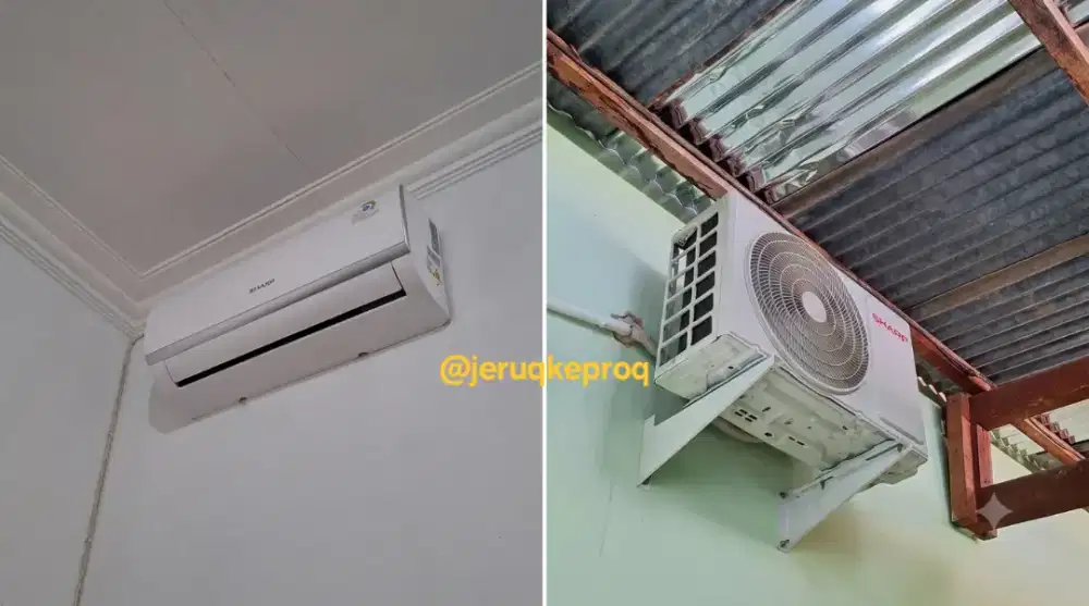 AC sharp ½pk garansi aktif