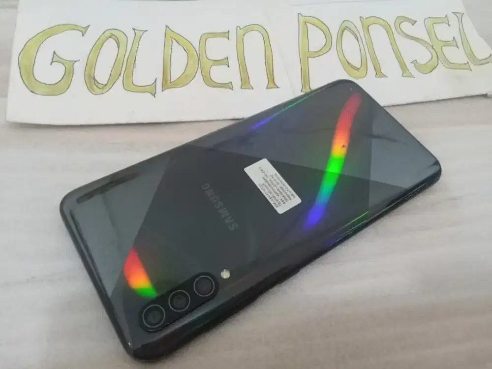 Samsung A50S  128Gb/Ram6Gb.Ori Amoled.Perfect#Golden Ponsel