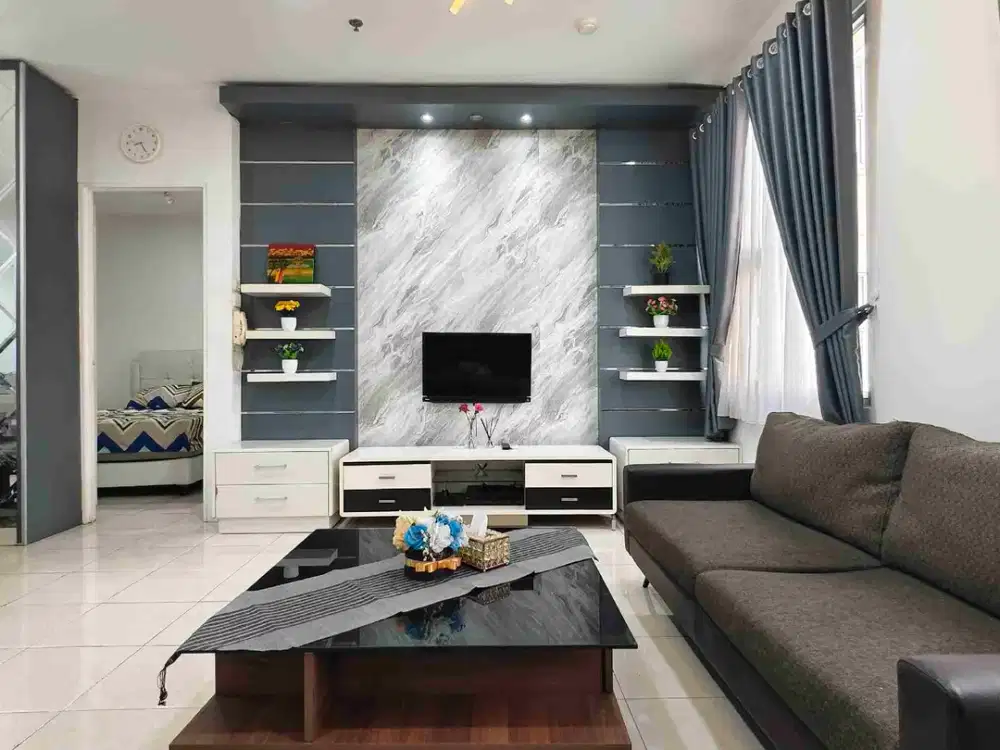 Disewakan Casablanca Mansion 2Br Besar Jarang Ada - Lantai Rendah
