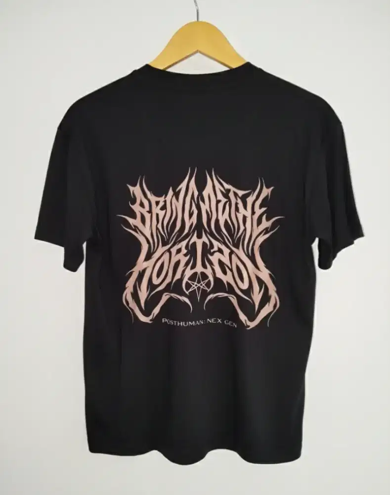 kaos band bekas kaos bmth bekas t-shirt bekas baju bekas