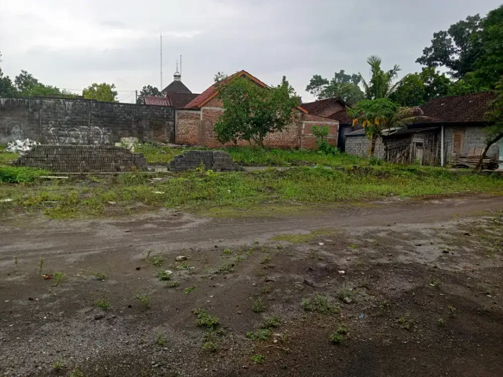 Tanah Pekarangan Murah Hanya 450 Meter dari Jl Raya Ngebo Ngaglik - Lingkungan Asri Tengah Pemukiman