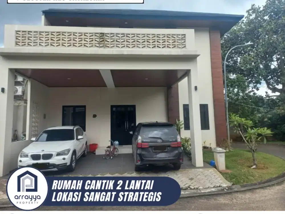 TURUN HARGA!! RUMAH POSISI HOEK FULL FURNISHED DI CLUSTER NEO CATALONIA BSD CITY (ENB379)