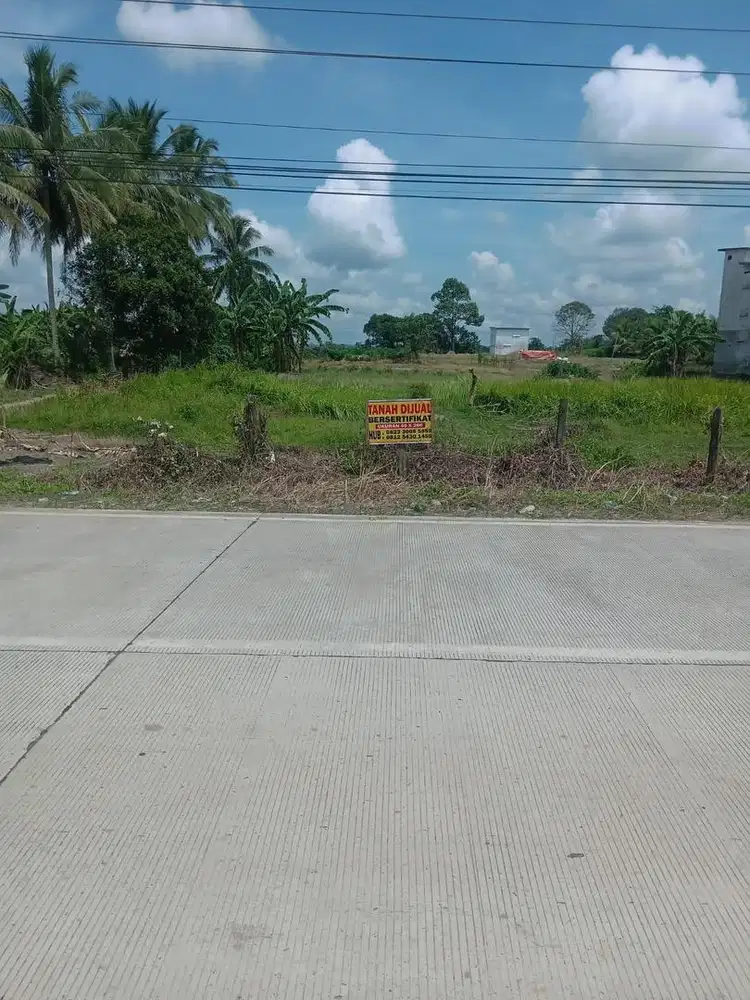 DIJUAL  TANAH SHM 19.000 m² (1,9) di Sambaliung, Berau-Depan Jl.Raya