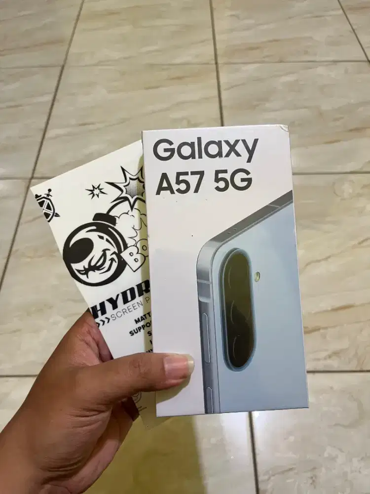 Samsung a57 12/256
Warna Ice blue