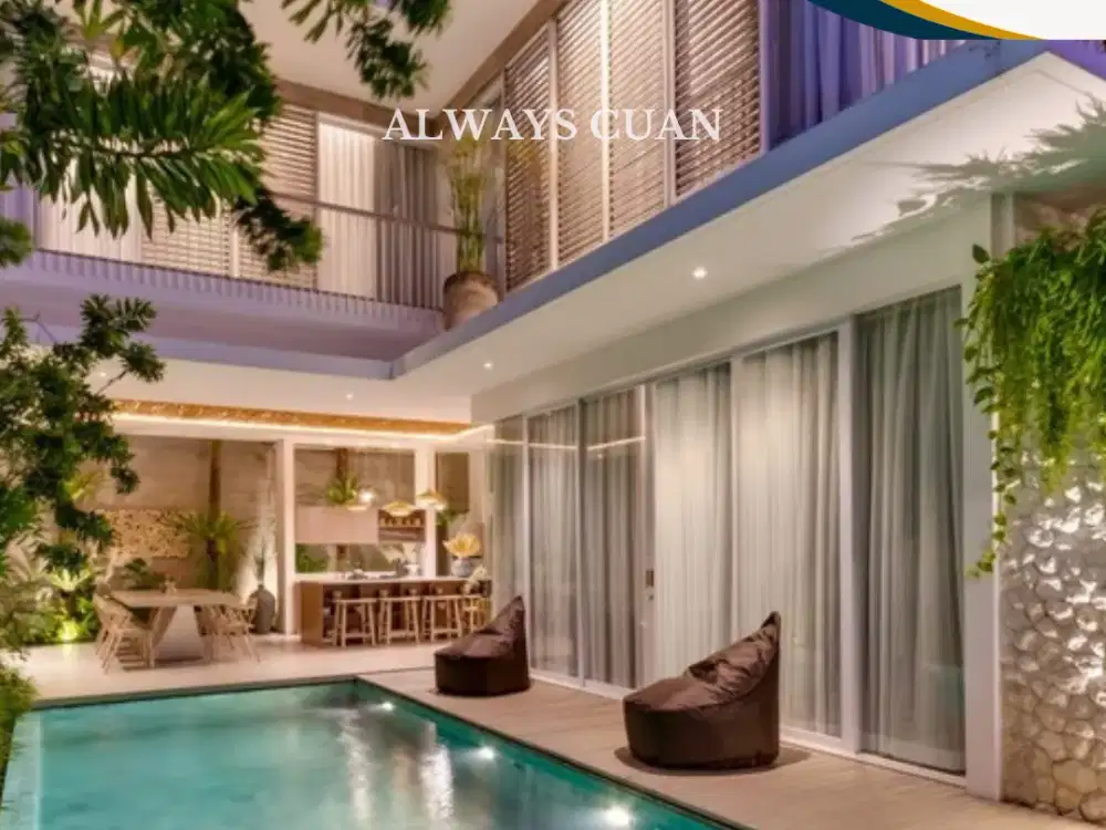 Villa 2 Lantai dengan View Laut di Seminyak