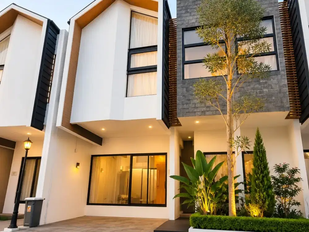 Dijual Rumah Brand New 2 Lantai Plus Basement Siap Huni di Serua, Ciputat Dekat Stasiun Sudimara