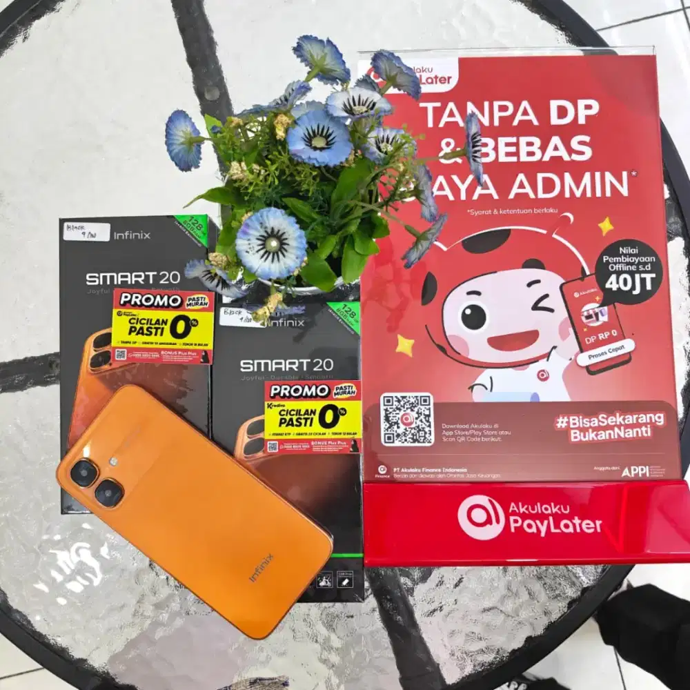 DESAIN KAYAK HP MAHAL! Infinix Smart 20 hanya 1 Jutaan Garansi Resmi
