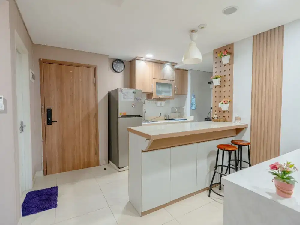 Apartment Skandinavia 3BR Luxe Full Furnished Akses Langsung TangCity Mall Tangerang