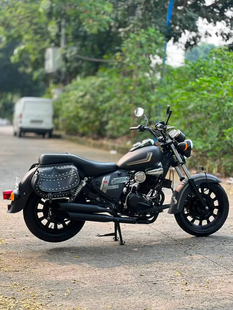 ANTIK! BENELLI MOTOBI 200 EFI 2022 HITAM KM 5K PAJAK PANJANG LIKE NEW