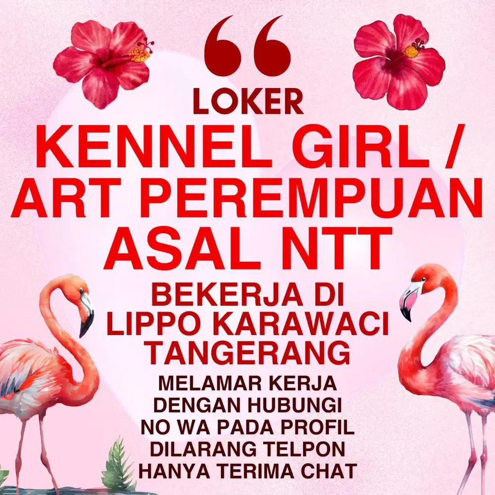 ART PEREMPUAN ASAL NTT / KENNEL GIRL ASAL NTT