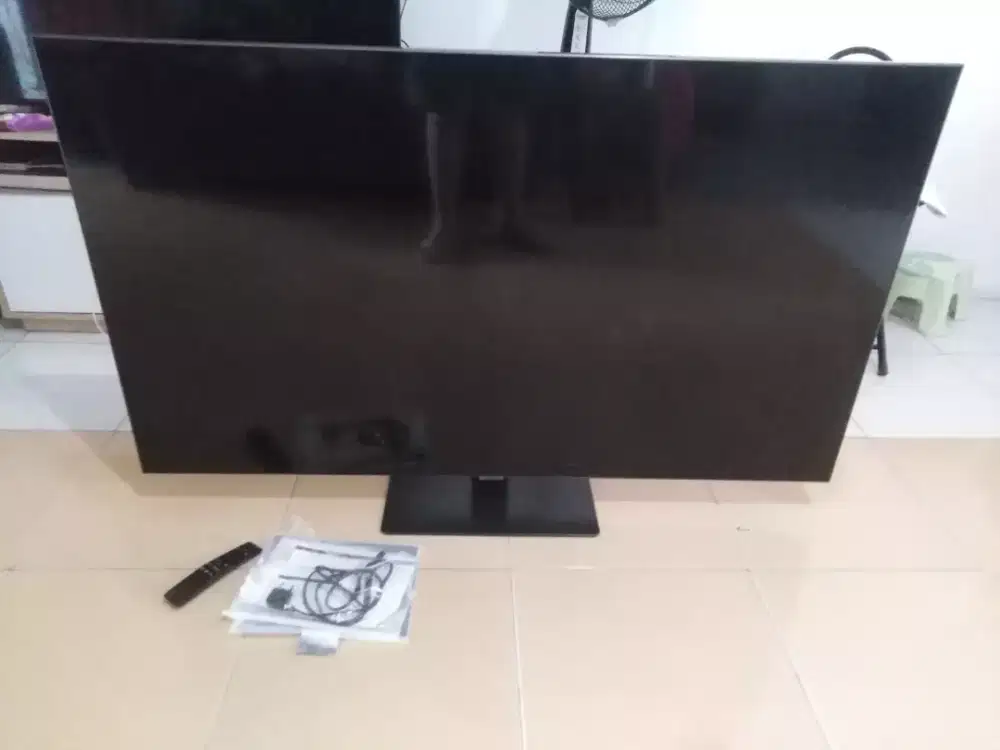 Samsung smart tv qled 55 inch tipe q80t siap pakai
