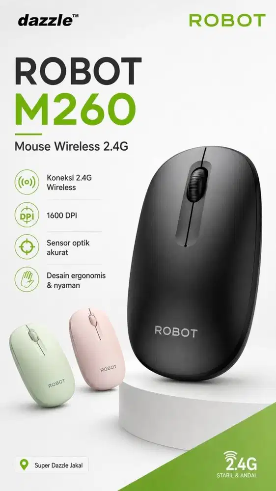 robot m260 wireless