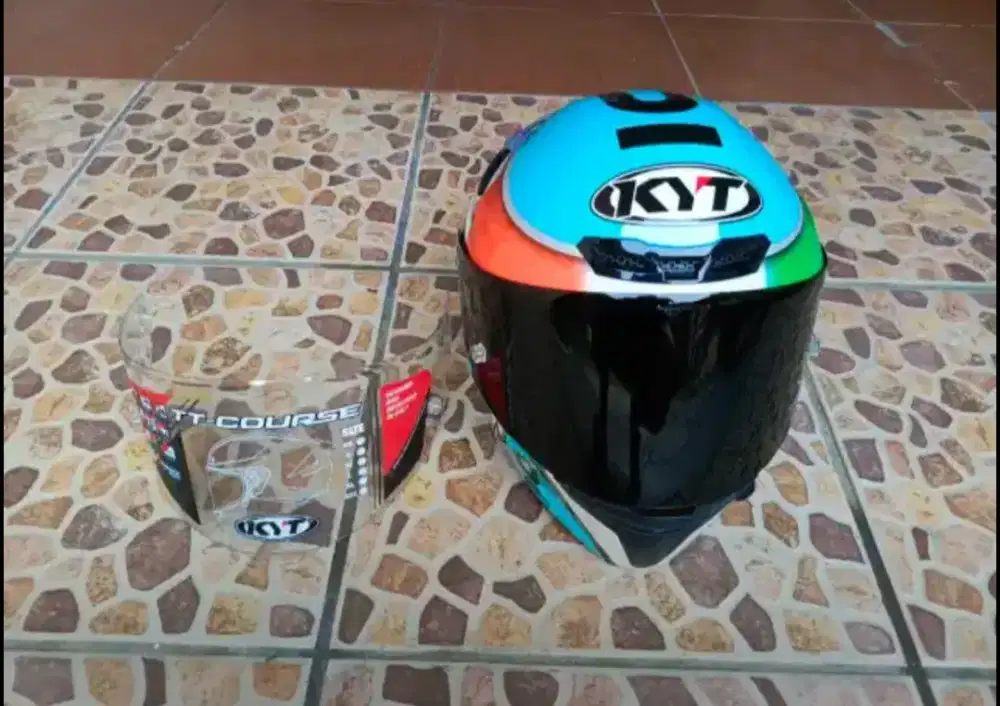 HELM TT COURSE Leopard size M