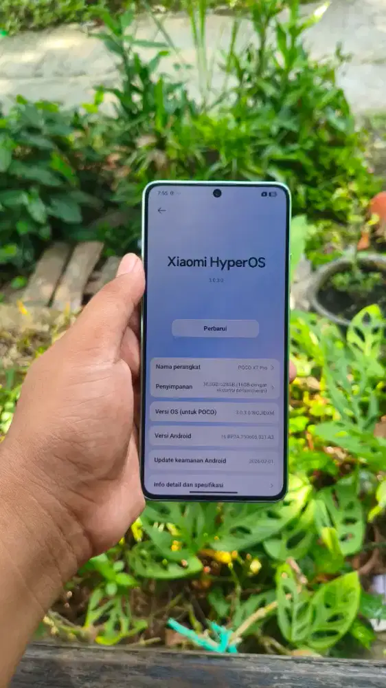 Poco x7 pro ram 12/512 GB 5G