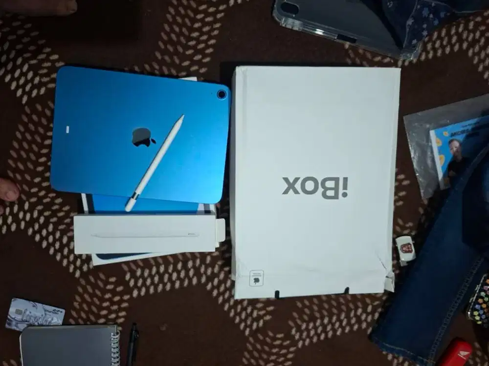 ipad a16 11” 128gb wifi iBox Apple Pencil USB a3085 garansi 6 Juni 202