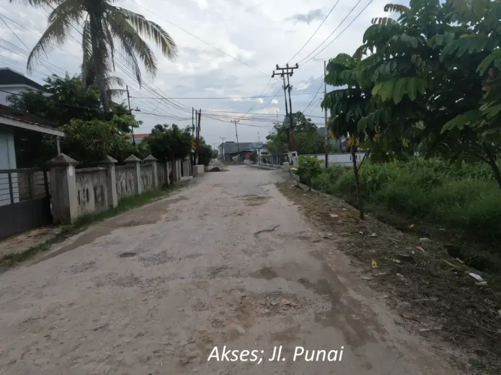 Ke Jl. Parit Indah Hanya 300-an m, Tanah Dijual: SHM
