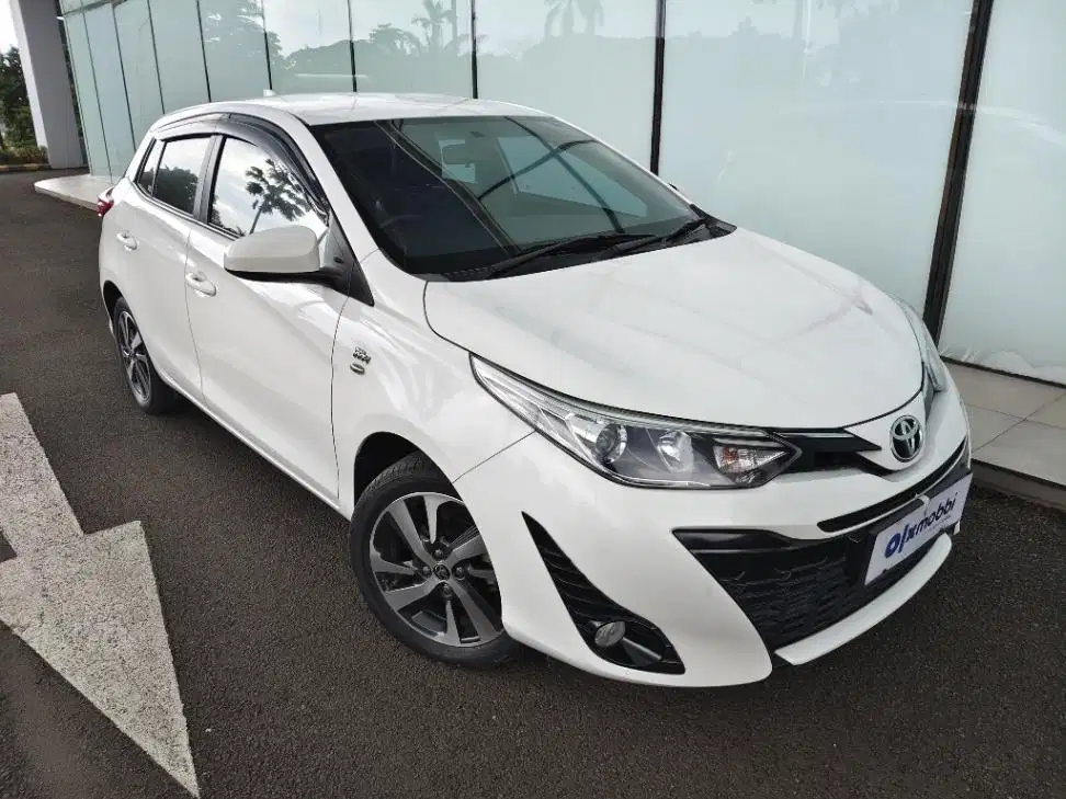 DP MURAH Toyota Yaris 1.5 G Bensin-AT 2020 Putih CJFEB