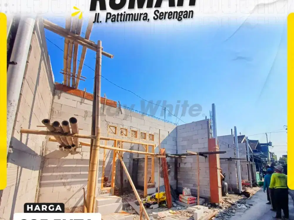 Rumah Baru Inden Hadap Timur Istimewa Lebar Depan 4m Strategis di Tepi Jl. Pattimura Serengan Surakarta
