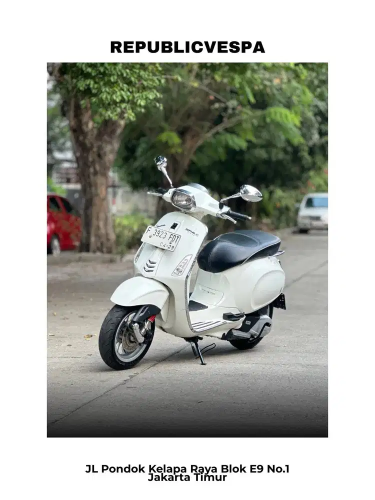 TERMURAH PIAGGIO VESPA SPRINT 150 IGET ABS TH 2019 WARNA WHITE