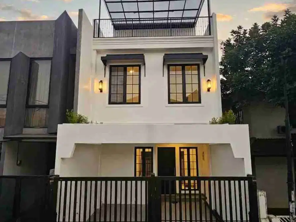 Rumah baru siap huni veteran Bintaro Jakarta selatan