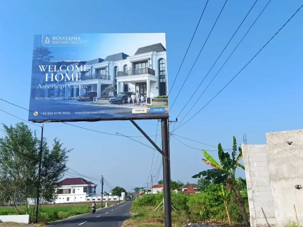 HUNIAN MEWAH FULL FURNISHED 2 LANTAI DI DEKAT CANDI PRAMBANAN