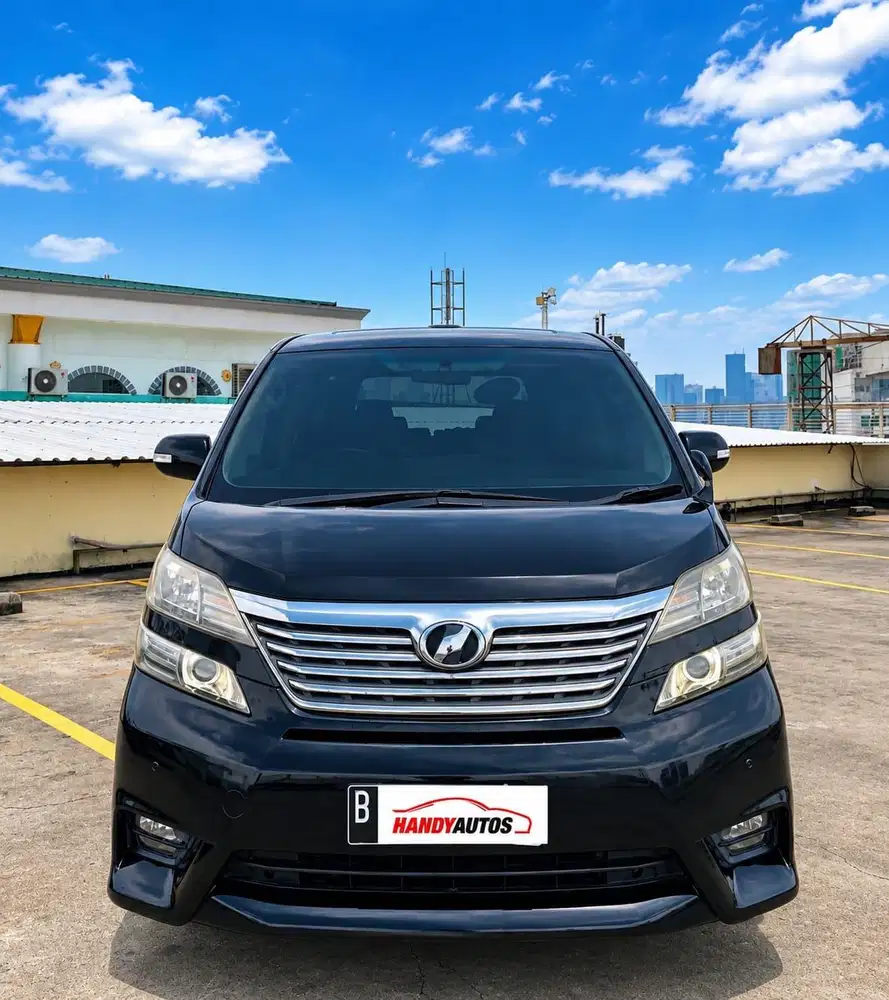 Toyota Vellfire Z Premium Sound 2011 Automatic Hitam