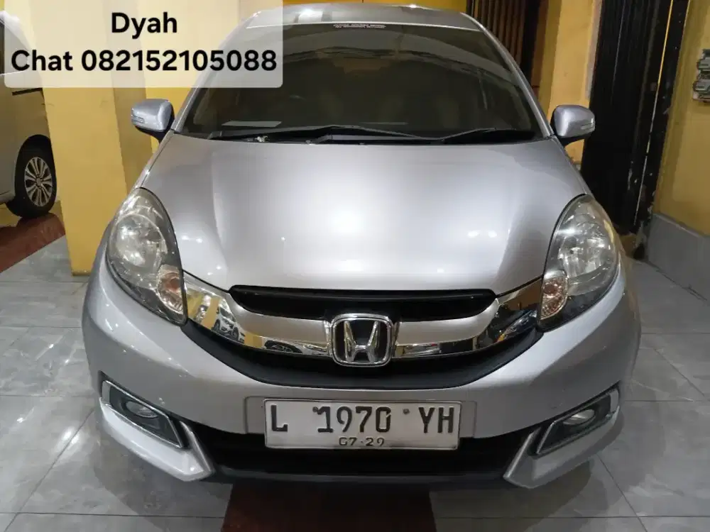 MOBILIO E automatic 2014 Silver Siap Pakai