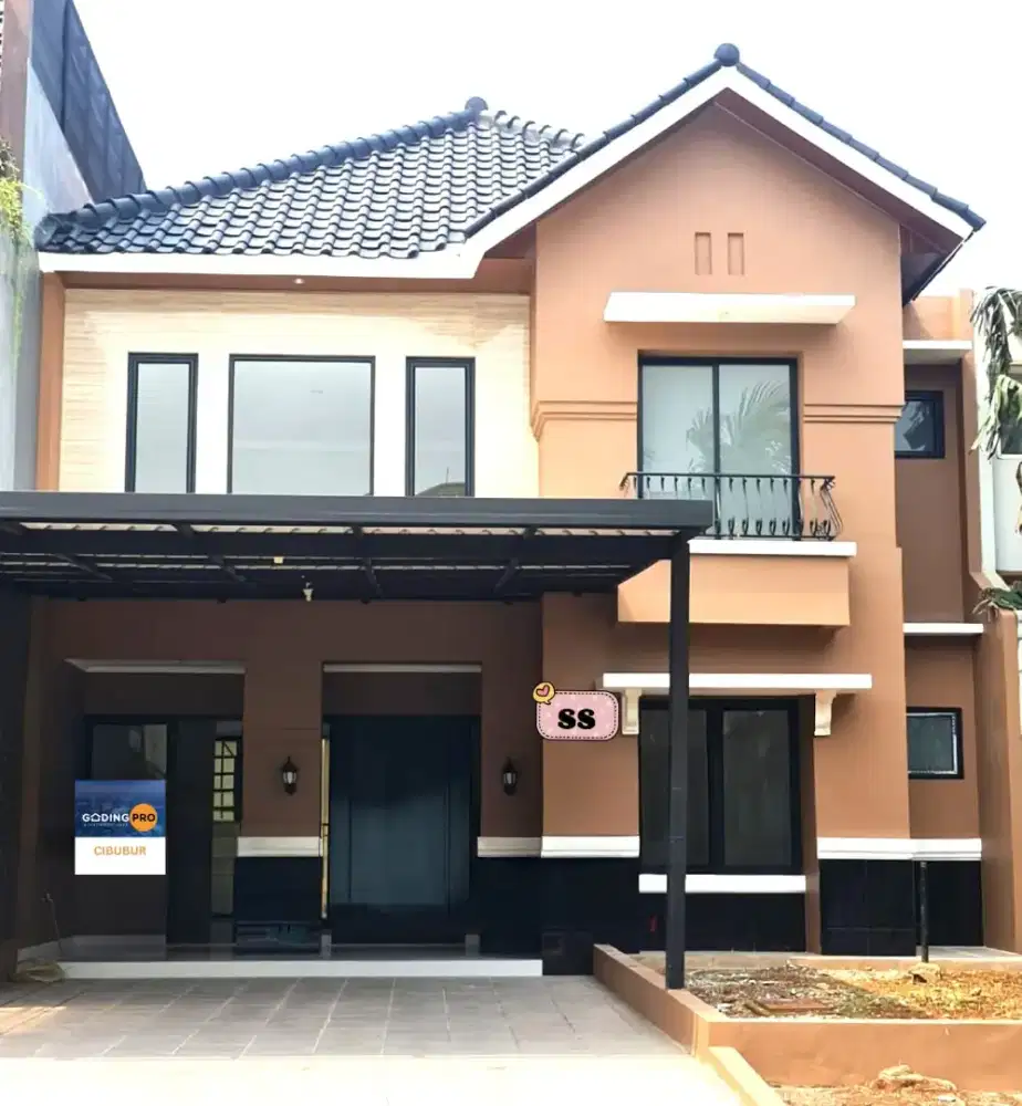 Rumah Dijual di Kota Wisata Cibubur – Cluster Depan, Like New