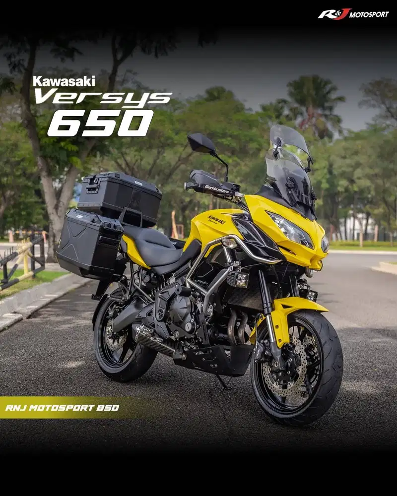 Kawasaki Versys 650 1000 Nik 2015 KM 10.000an Knalpot Scorpion