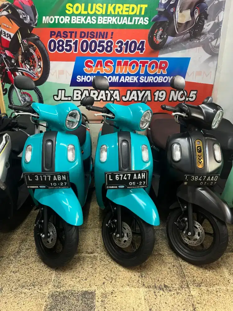 YAMAHA FAZZIO 2022 UM 500 SAS MOTOR JL. BARATAJAYA 19 NO 5