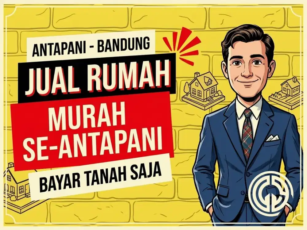 JUAL RUMAH DI ANTAPANI, ARCAMANIK, BANDUNG KOTA.