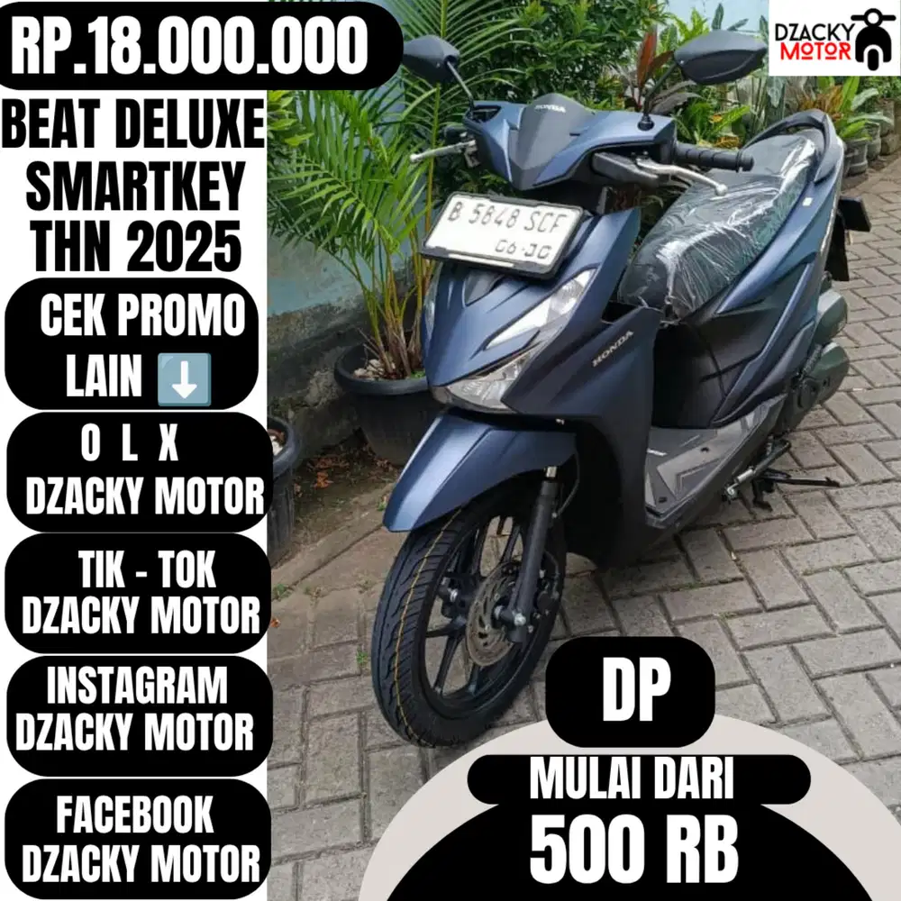 BEAT DELUXE SMARTKEY 2025 SECOND LIKE NEW