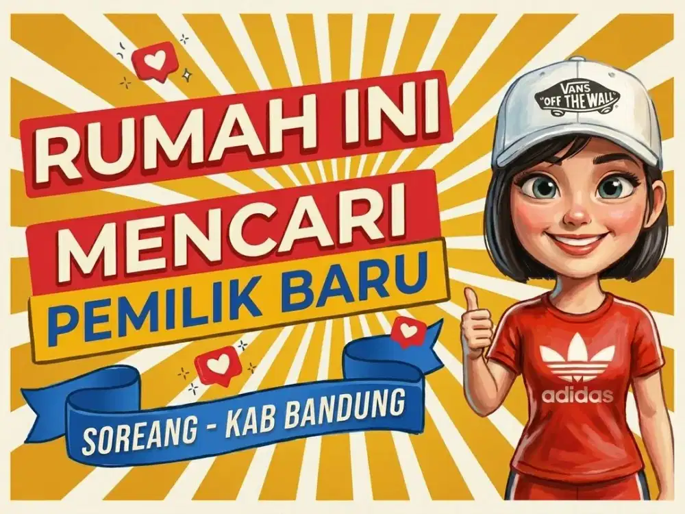 JUAL RUMAH DI SOREANG, KOPO, KABUPATEN BANDUNG.