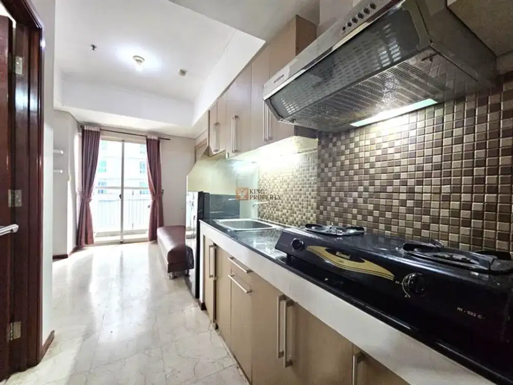 Ready Survey & Siap Huni, Disewakan Apartemen Royal Mediterania Garden 1BR Furnished, Hanya Jalan Kaki Ke Mall CP Lokasi Tanjung Duren Jakarta Barat