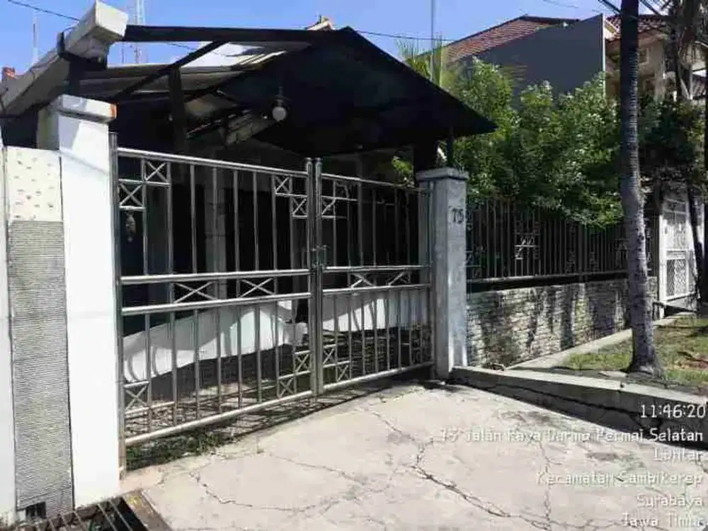 disewakan rumah di Raya Darmo permai selatan surabaya