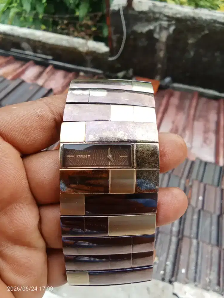Jam DKNY Quartz original klasik antik