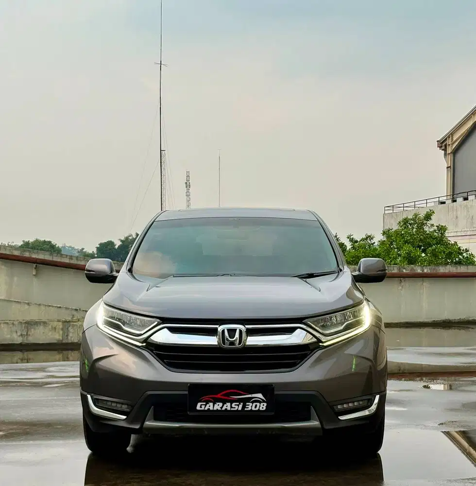 Honda CR-V Turbo Prestige 1.5 AT 2017 Abu Abu CRV