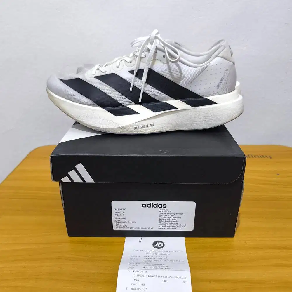 Sepatu Running Adidas Adizero Evo SL Size 42